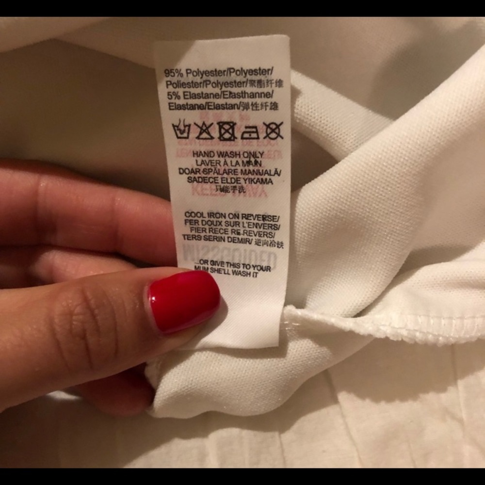 New white Missguided dress 2 sorority recruitment - Picture 4 of 5